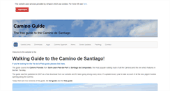 Desktop Screenshot of caminoguide.net